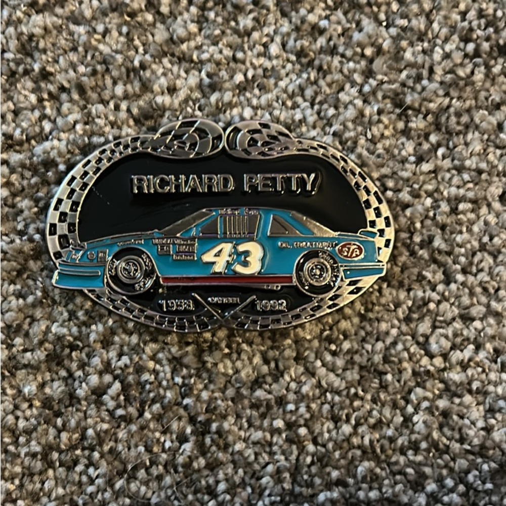 Richard Petty belt buckle